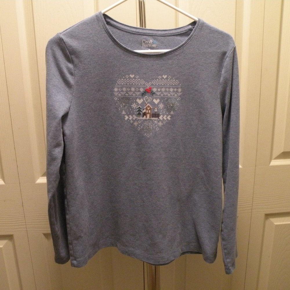 Croft & Barrow long sleeve tee shirt